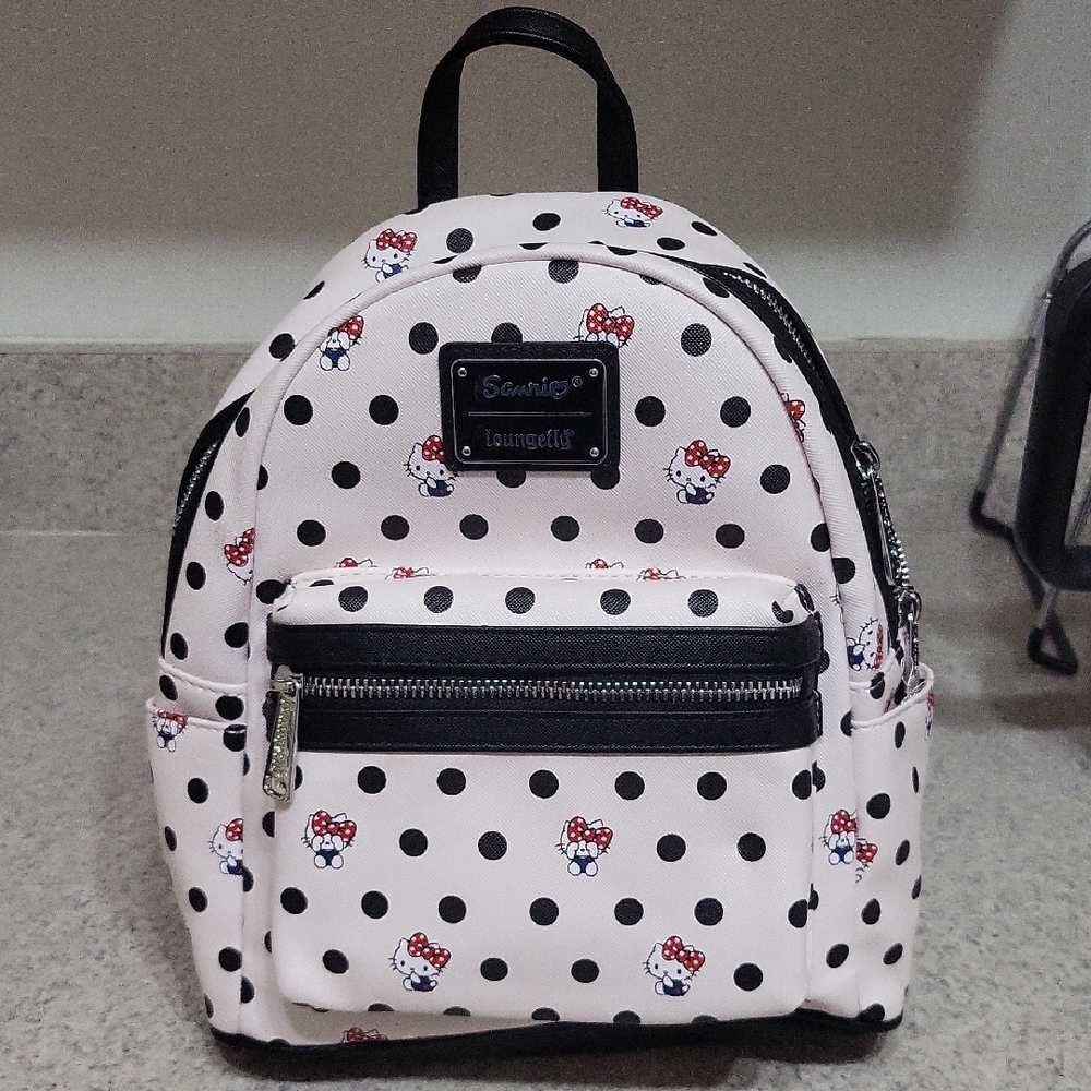 Nwt Hello Kitty Loungefly Mini Backpack - image 1
